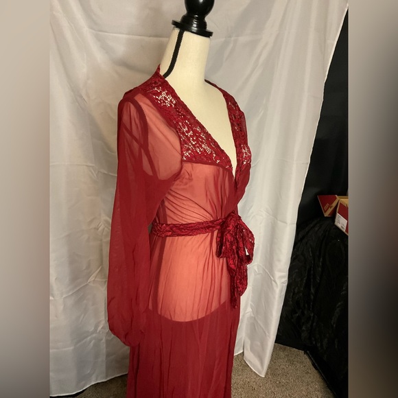 💸 Red Long kimono - Picture 5 of 13